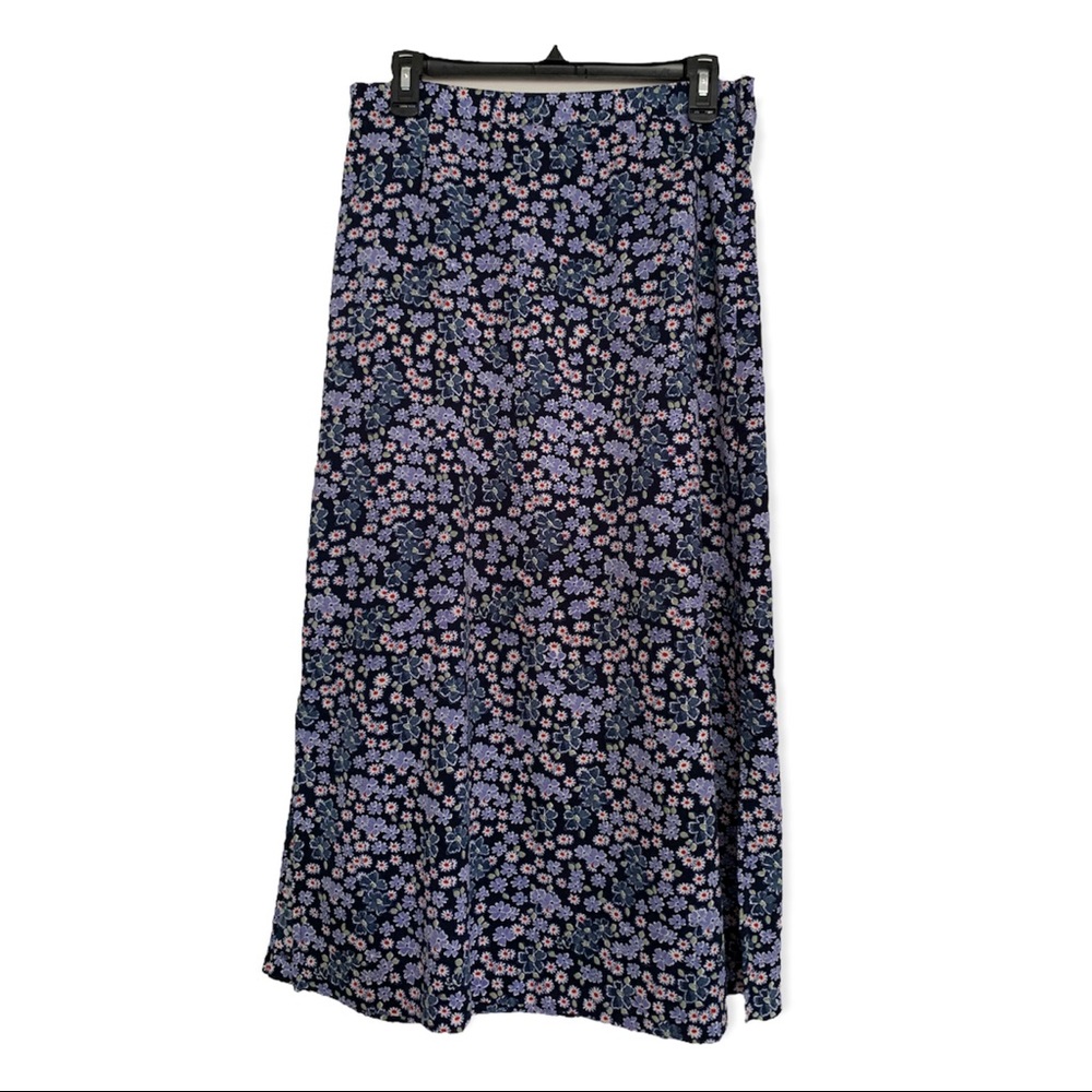 floral midi skirt - size 6